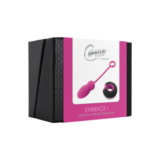 Pink remote control egg vibrator from toyjoy, a silky smooth pleasure toy for intimate enjoyment.