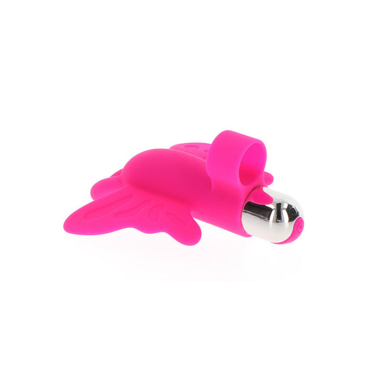 ToyJoy Butterfly Pleaser finger vibe in a sleek, rechargeable design for pleasing adventures.