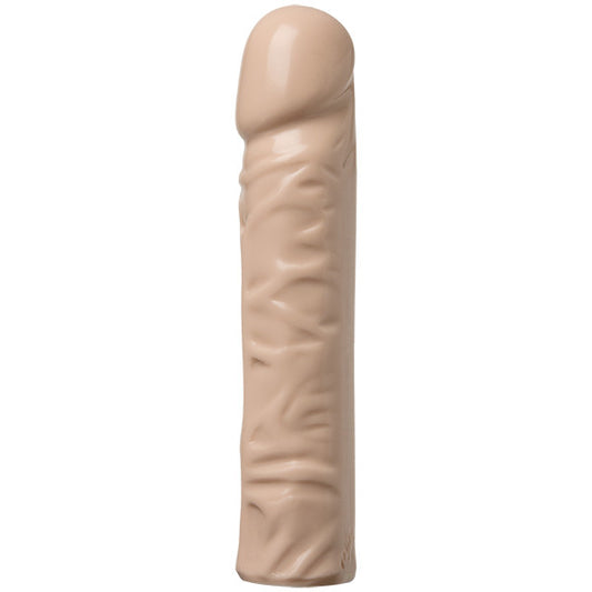 Doc Johnson vac-u-lock classic 8 inch dong attachment, realistic skin tone, for pleasure