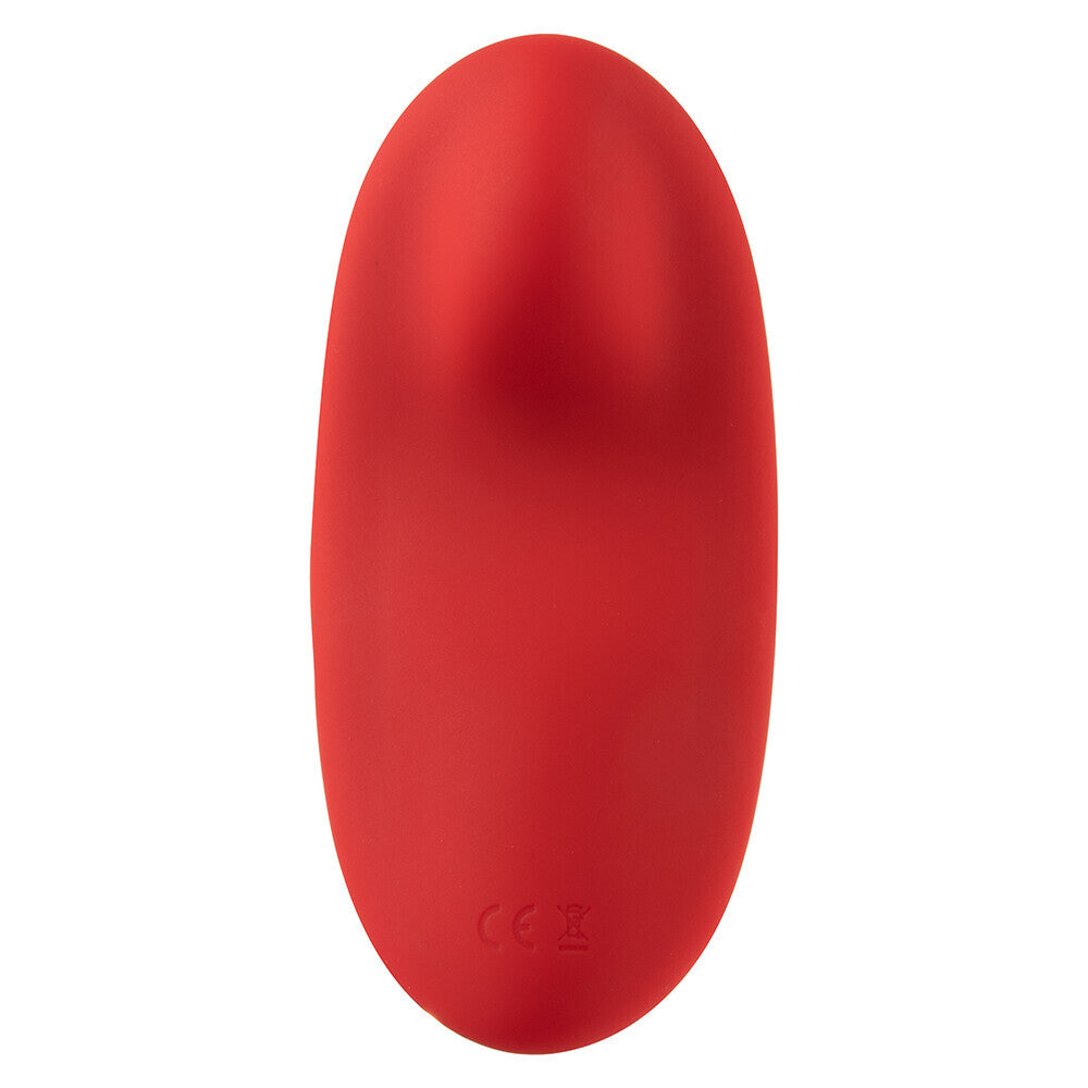 A sleek, black magic motion nyx smart panty vibrator for discreet, hands-free pleasure.