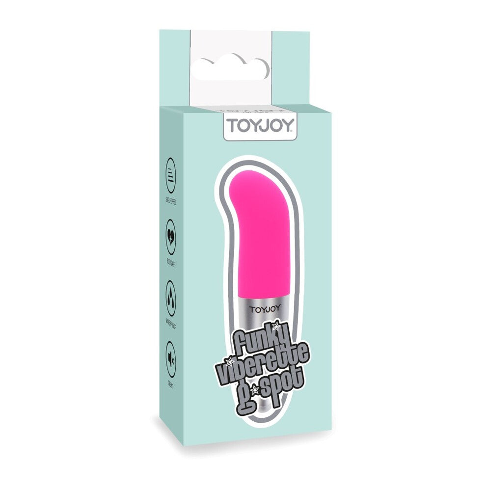 Close-up of a violet coloured, small vibrator, a funky personal pleasure toy.