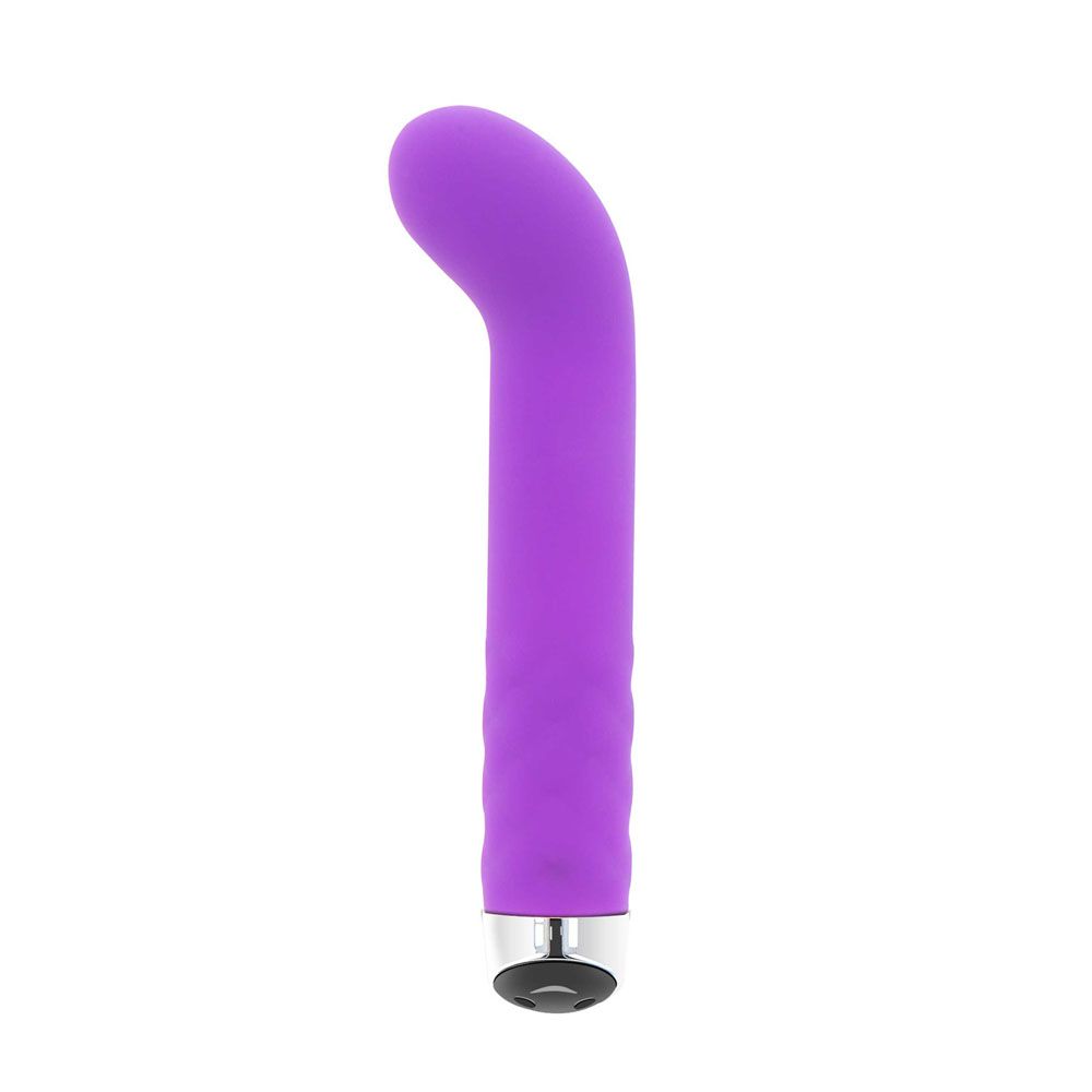 Purple mini g spot vibrator from toy joy sex toys, perfect for tickling your senses.