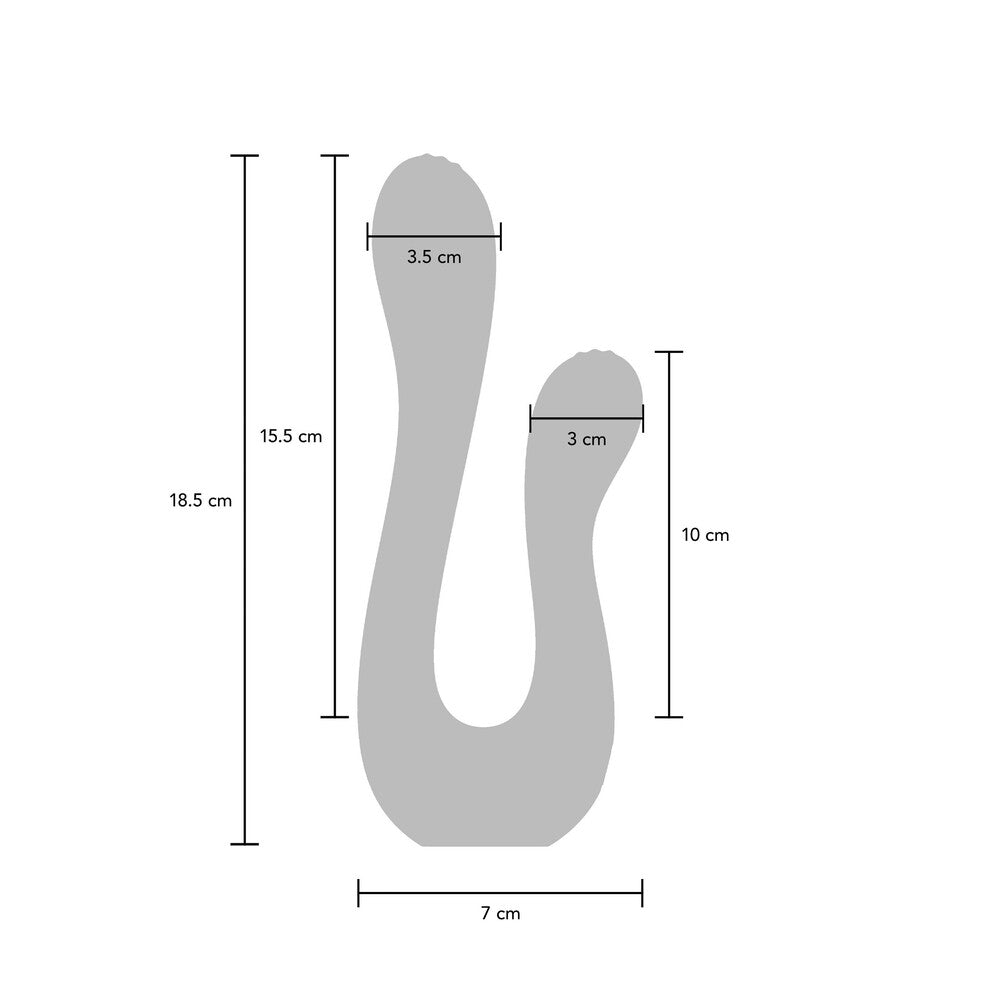 G-spot vibrator in a sleek, modern design, possibly made of silicone with a smooth finish.