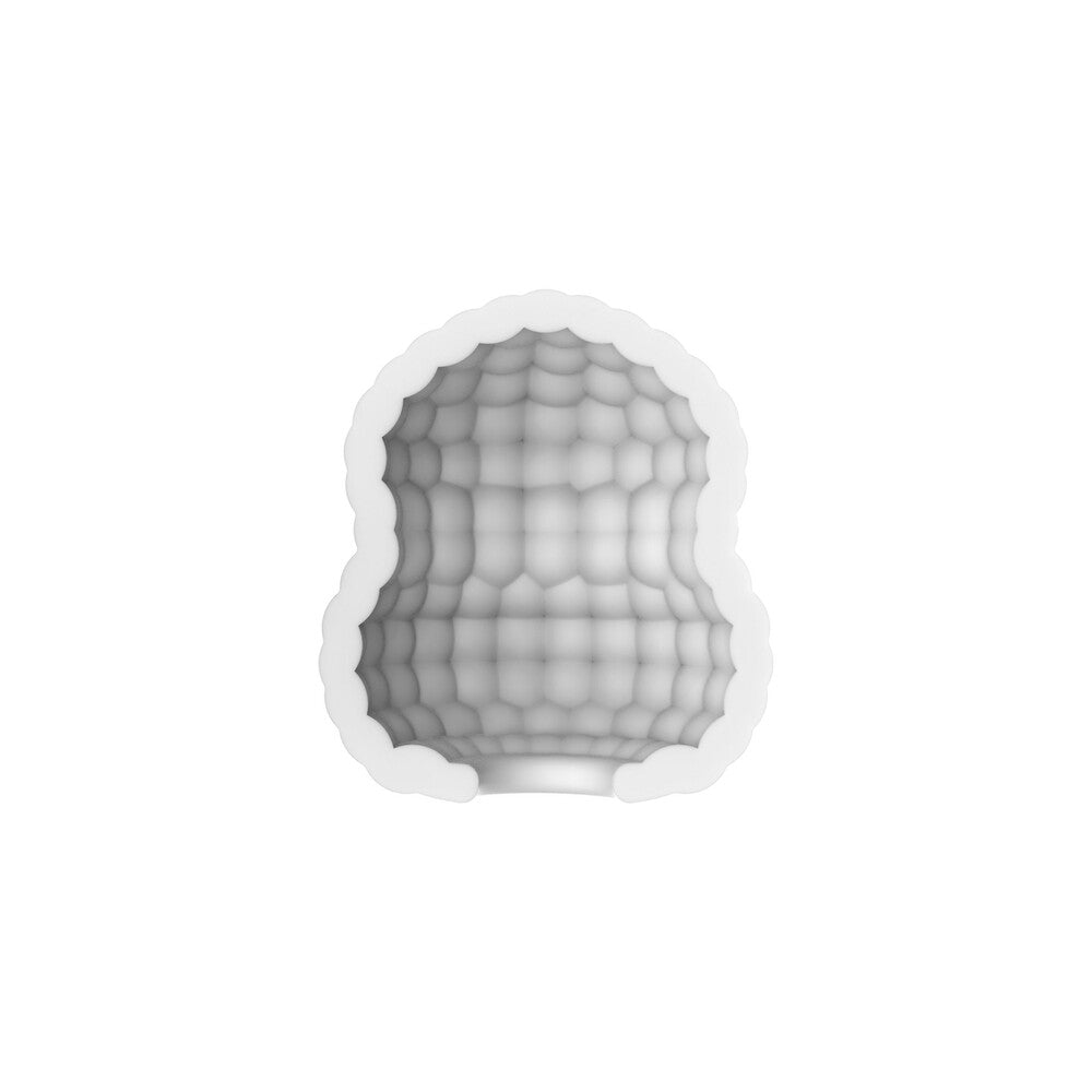 ToyJoy Hero Mini Masturbator Block, a small, textured pleasure toy for solo fun.