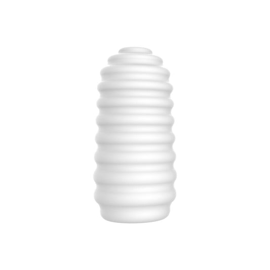 ToyJoy hero medium masturbator with ribbed texture, looks soft and ready for pleasure