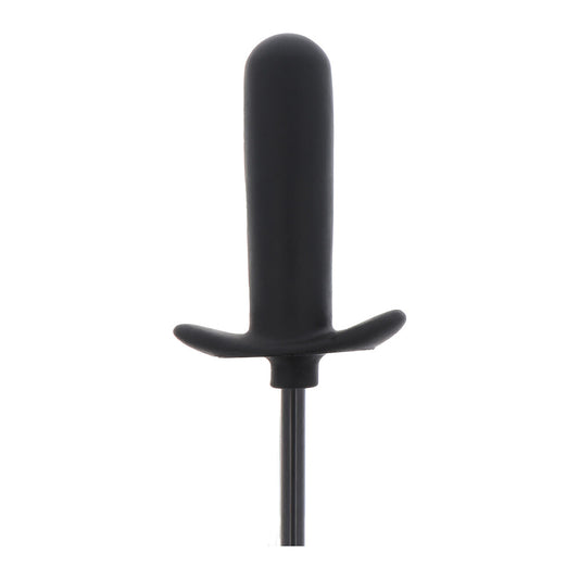 Smooth, inflatable anal plug by Hidden Desire, ideal for beginners, with extreme expanding potential.