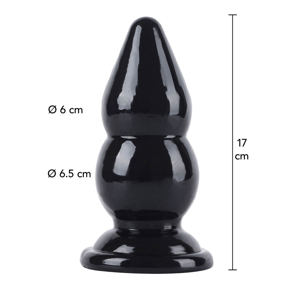 The Hidden Desire extreme balls butt plug, a shiny, silver-coloured anal toy with multiple spheres.