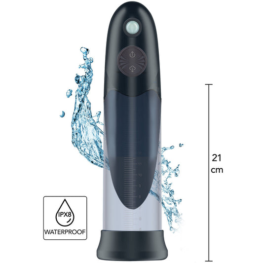 hidden desire fusion x aqua pump: a clear cylinder for penis enlargement