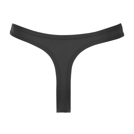 The svenjoyment showmaster string in a neutral tone, showcasing its male underwear design.