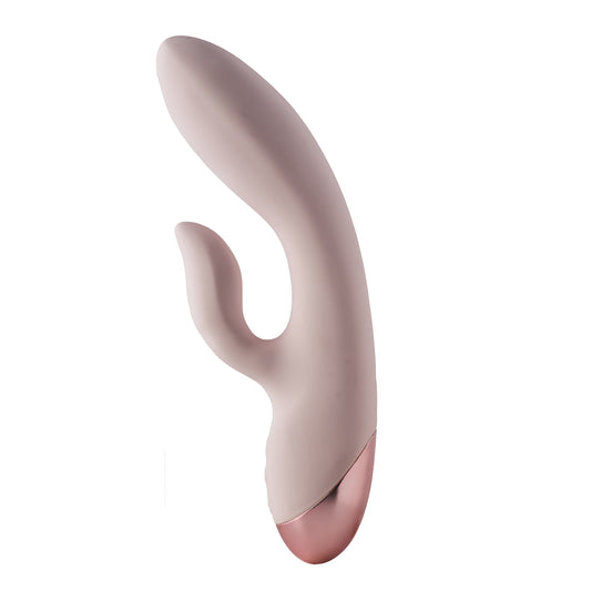 Dream Toys Vivre Coco dual vibrator in a smooth, body-safe silicone for simultaneous stimulation.