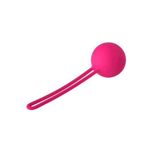 Pink flirts kegel ball from dream toys for pelvic floor exercise training.