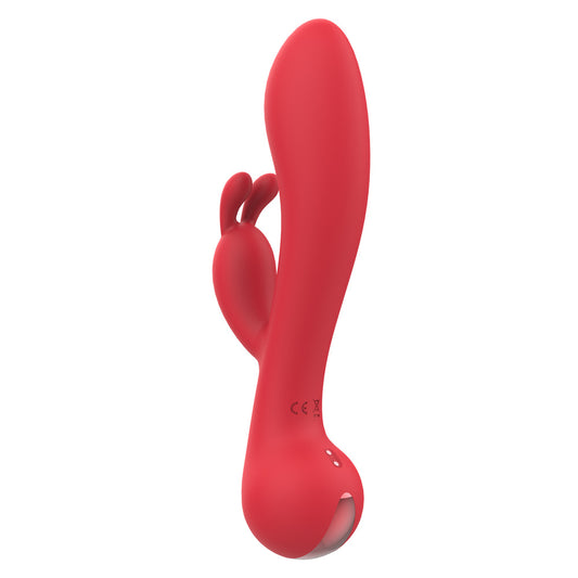 Dream Toys Amour Camille, a bunny-shaped vibrator in soft pink for sensual fun.