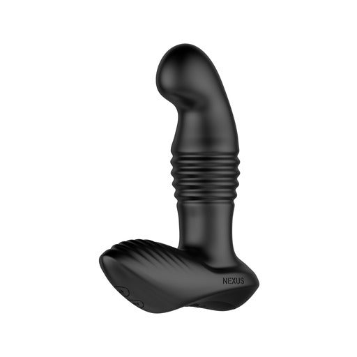 Nexus prostate massager, remote controlled thrusting design, likely silicone material, for internal pleasure.