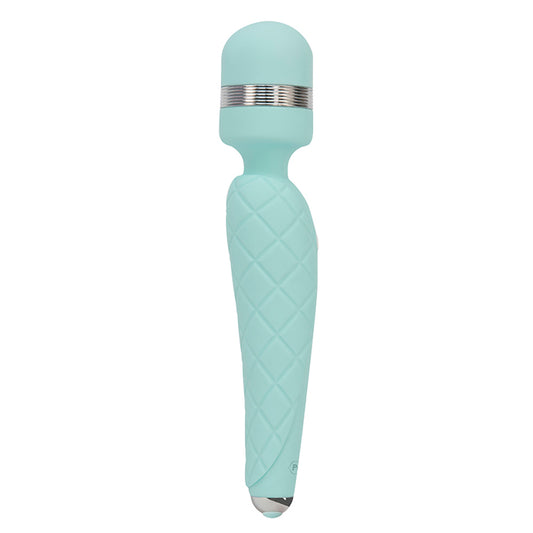 Pillow Talk cheeky wand massager with curved head, designed for targeted pleasure and relaxation.