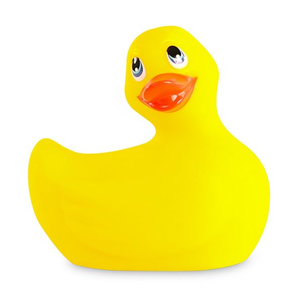 Classic yellow duck massager from Big Teaze Toys, ideal for playful personal pleasure.