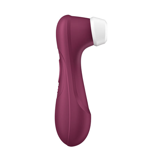 Satisfyer Pro 2 Generation 3 clitoral stimulator with air tech, as seen in white.
