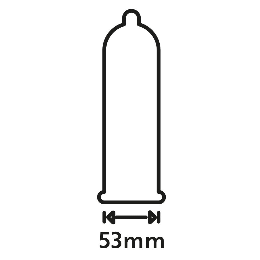 Secura condoms 48 pack, extra safe design, providing reliable protection during intimate moments.