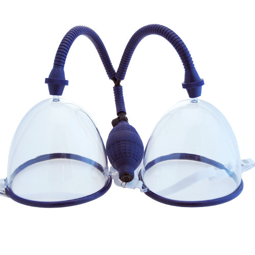 You2Toys Easy Grow breast enhancer pump, a clear plastic cup for natural enhancement.