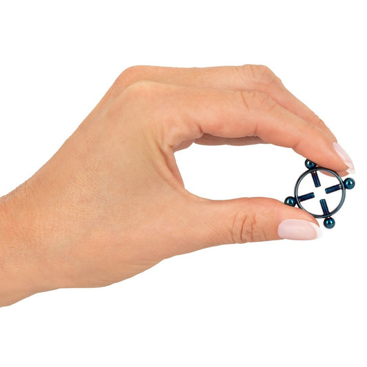 Bad Kitty blue moon nipple jewellery, sparkly body adornment for a bit of cheeky fun.