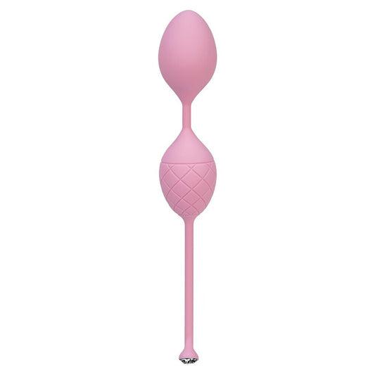 pillow talk frisky pleasure balls for kegel exercise, weighted with a smooth finish