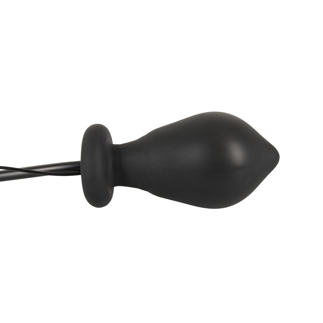 You2Toys inflatable silicone butt plug, vibrating with a smooth finish for anal play
