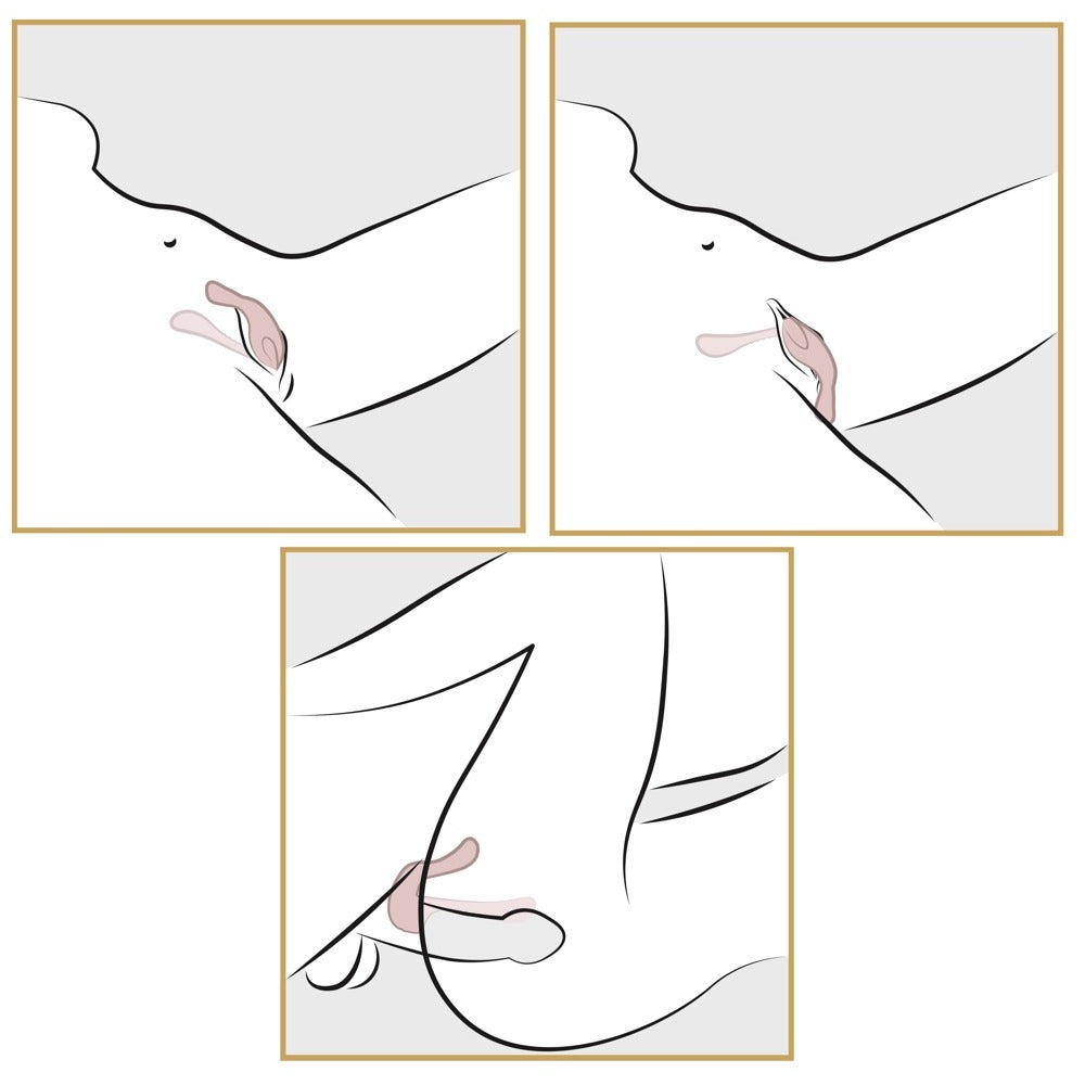 Rechargeable couples vibrator in a soft-touch finish, designed for shared pleasure and exploration.