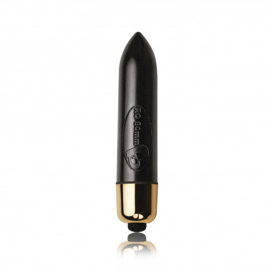 Small black vibrating buttplug from Rocks Off, a petite pleasure for sensitive exploration.