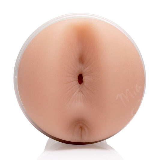 Mia Malkova Fleshlight Girls masturbator, realistic skin-tone material for intimate pleasure.