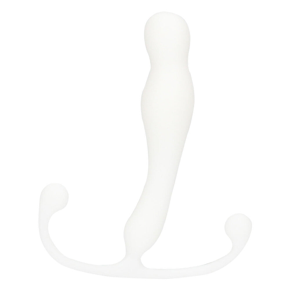 Aneros eupho trident prostate massager, smooth finish in a silver-grey colour, for pleasure.