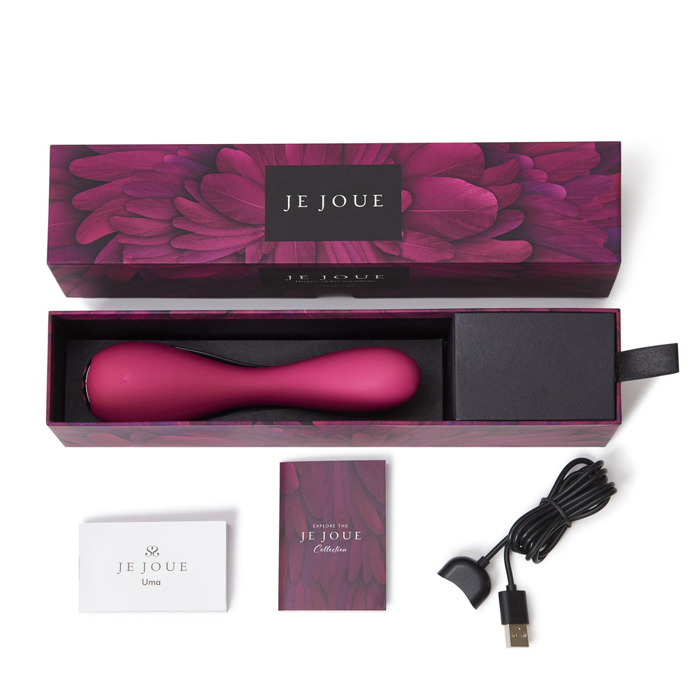 Fuchsia g-spot vibrator with a smooth, rounded head, ideal for intimate exploration.