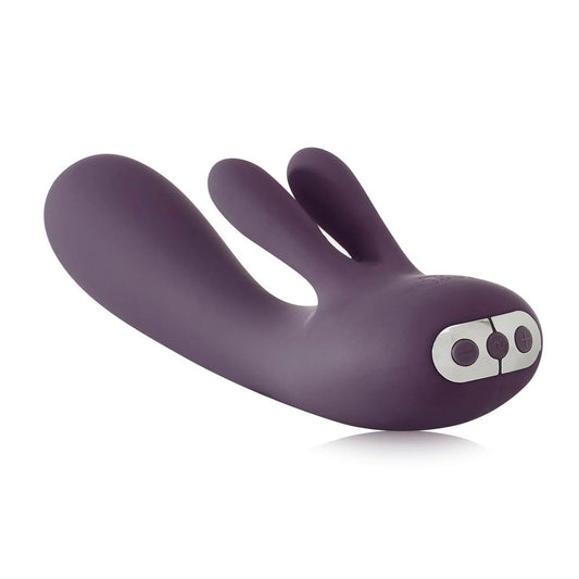 Luxury bunny vibrator with g-spot stimulator, ideal for pleasure and self-love.