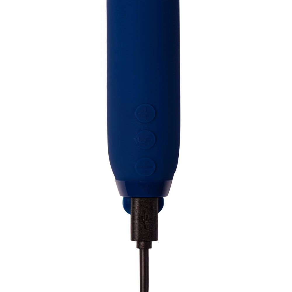 Navy Je Joue vita bullet vibrator, a small and discreet pleasure toy for intimate moments.