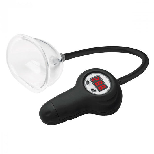 Digital pussy pump for enhanced pleasure, a female pump designed for solo use.