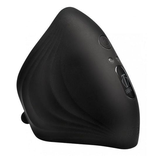 Trinity Vibes pleasure sleeve: vibrating masturbator in neutral tones, for solo fun.