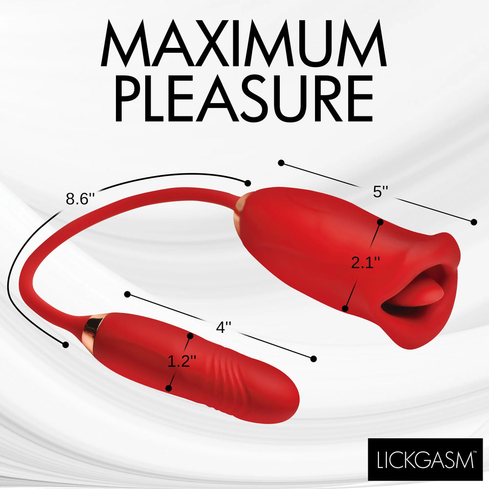 Play Hard Magic Kiss clitoral vibrator, purple with textured detail for intense stimulation.