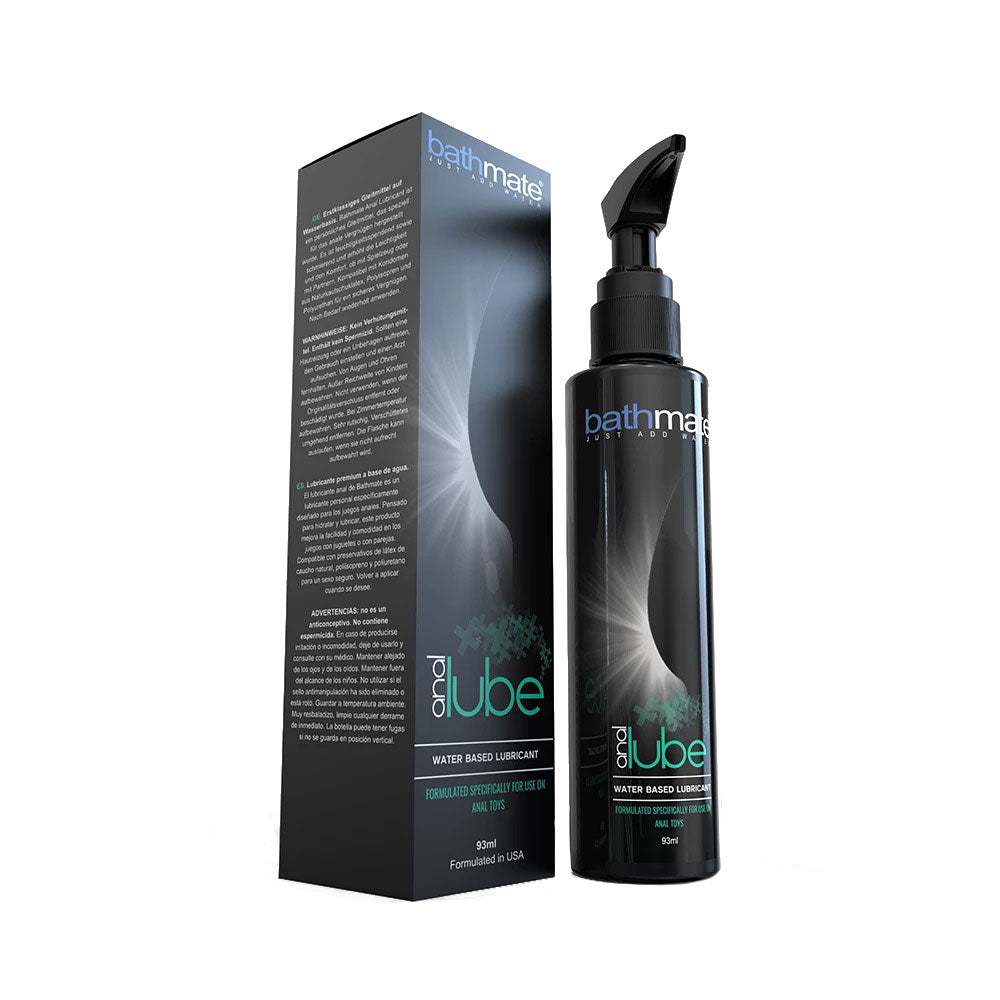 Bathmate anal lubricant tube, providing smooth glide for comfortable intimate experiences.