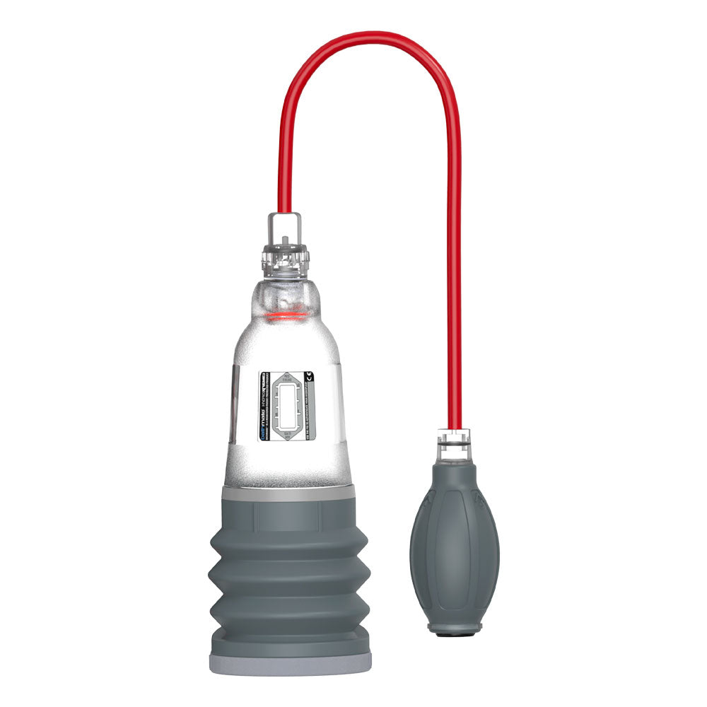 Crystal clear bathmate hydroxtreme 3 penis pump for penis development and enhancement.