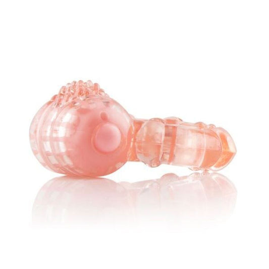 Screaming O vibrating cock ring, textured love ring vibrator for enhanced pleasure