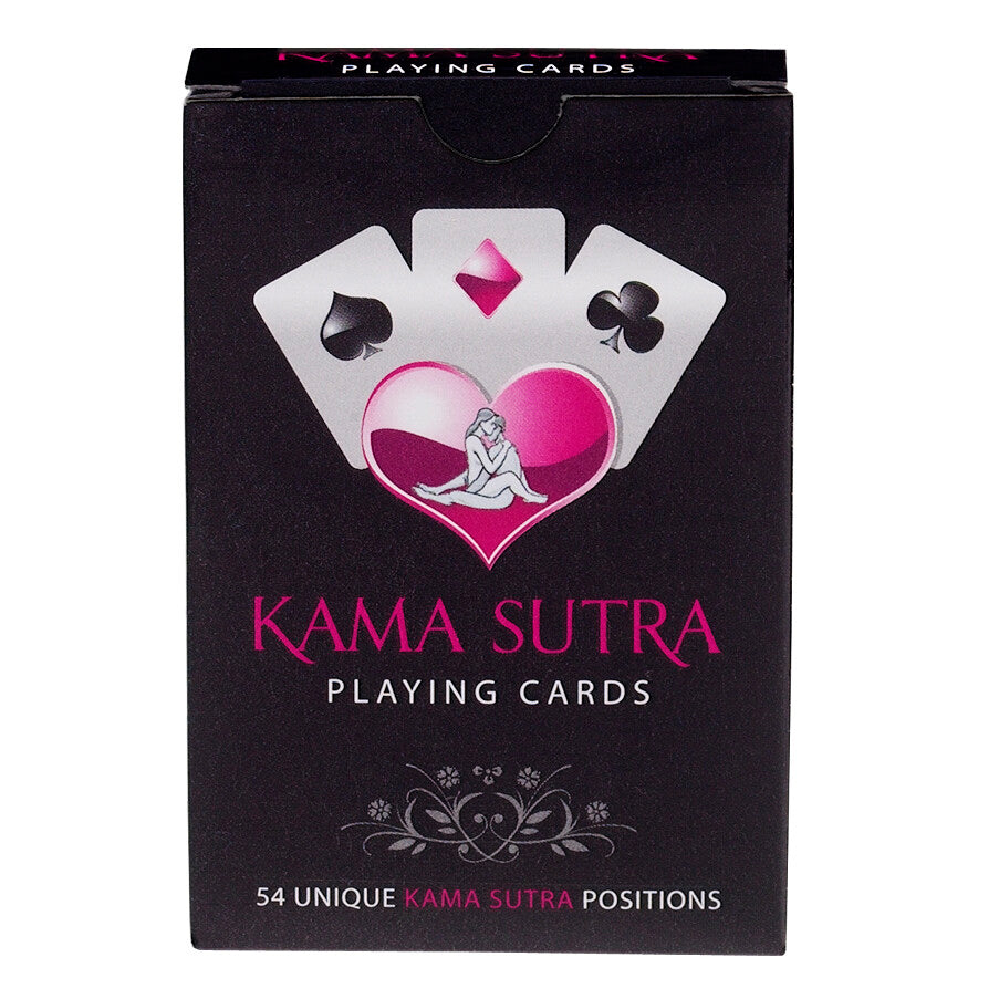 A pack of Kama Sutra playing cards from Various Toy Brands, perfect for cheeky games.