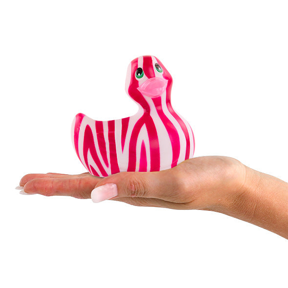 Wild tiger patterned vibrator with a contoured shape, part of the other style vibrators collection.