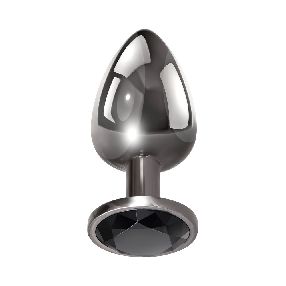 Evolved Sex Toys black gem anal plug set, graduated sizes for comfortable exploration.