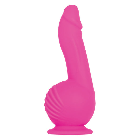 Evolved remote control dildo, black, smooth finish, a pleasure product for partnered play.