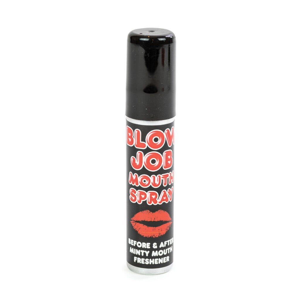 Spencer and Fleetwood blow job mouth spray bottle, a flavoured lubricant for oral fun.