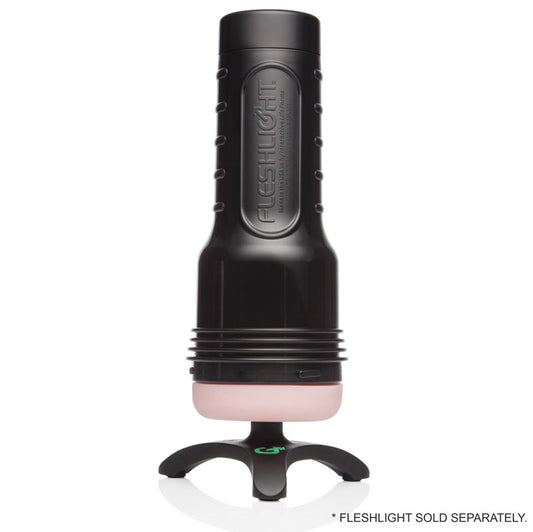 Fleshlight sleeve warmer in black, a handy accessory for a comfortable experience.