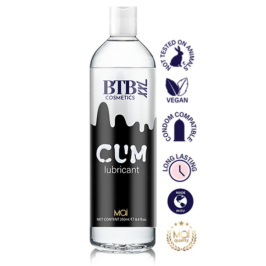 Love Kinx BTB XXL cum lube, 250ml bottle for enhanced sexual pleasure