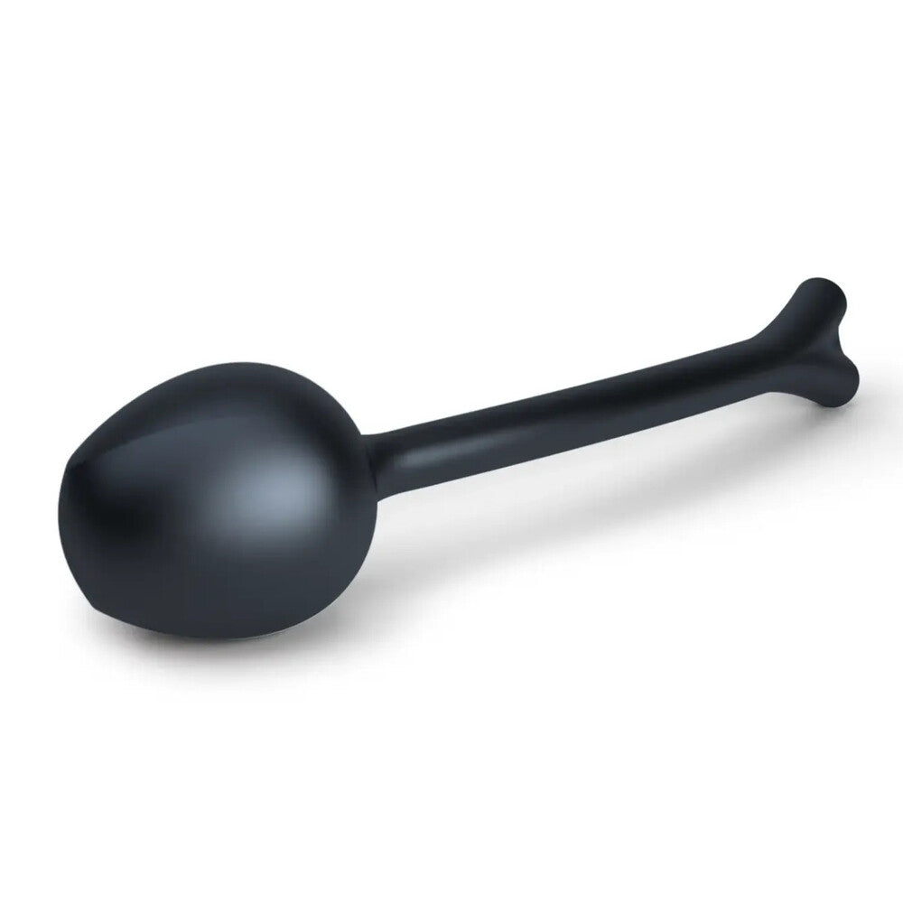 Mystim unplain jane e-stim geisha balls for electro sex stimulation, silver finish.