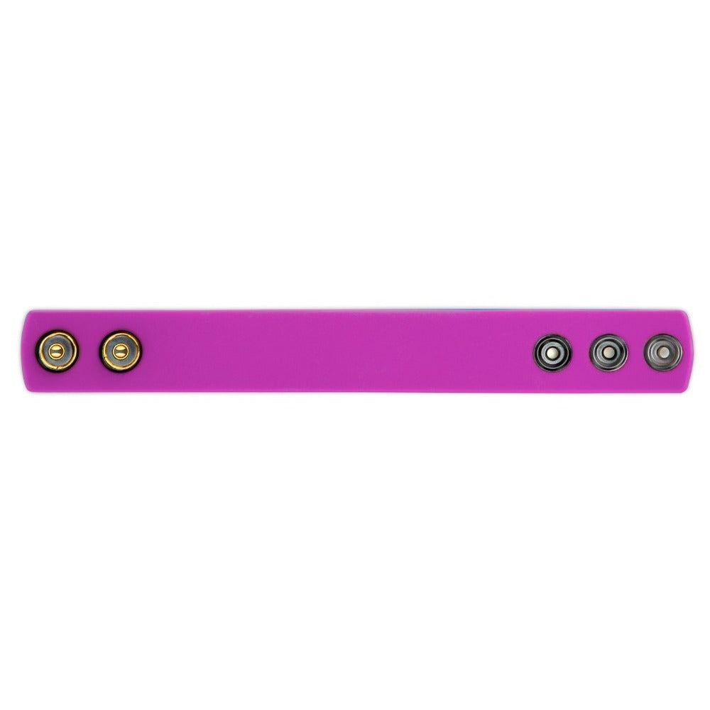 Purple silicone cock strap, also known as a love ring, from Me You Us.