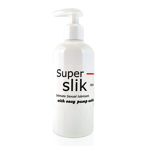 Herrco's 250ml super slik lubricant, a clear fluid in a white bottle, for smooth operation.