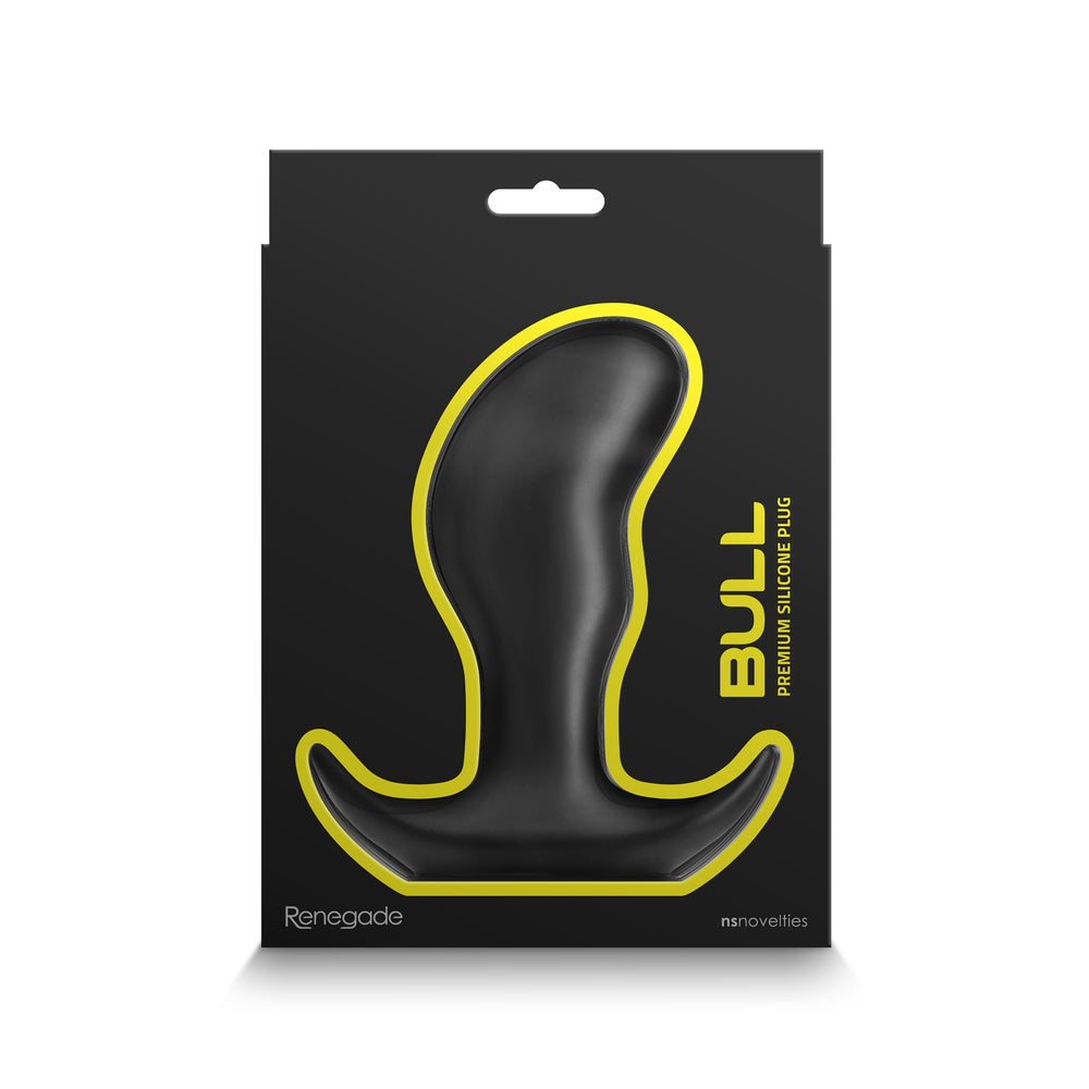A premium silicone butt plug in a rich burgundy colour, smooth finish, for anal play.