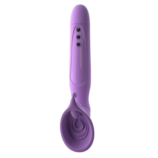 The Pipedream Fantasy For Her vibrating pump with a rotating head for suction.
